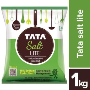 Tata Salt Lite – Low Sodium Iodised Salt 1 Kg Pouch