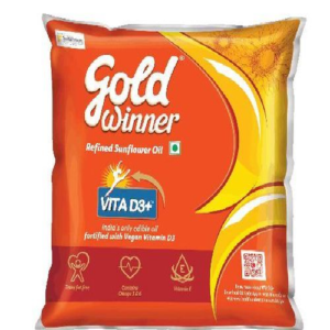 Gold Winner Refined Sunflower Oil Pouch