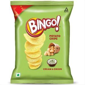 Bingo Potato Chips -Cream & Onion